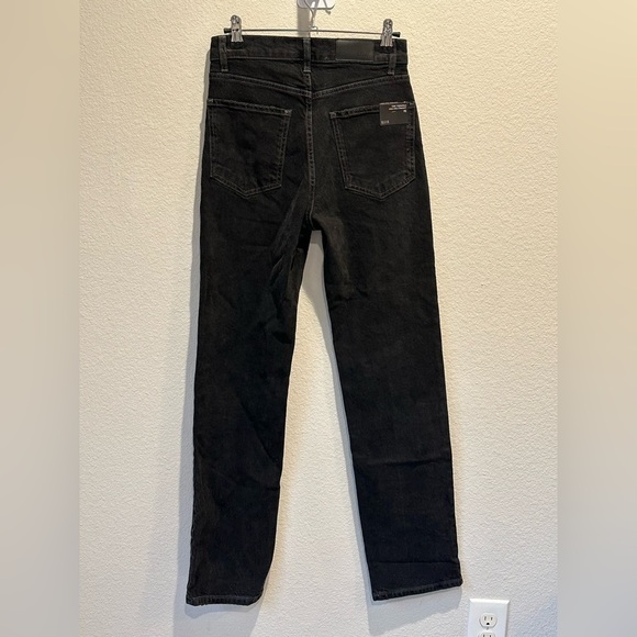 Rails NWT Topanga High Rise Straight Black Denim Jeans- Size 25 - Picture 4 of 7